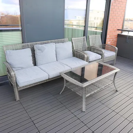 Appartement Aatrium Kinnisvara Riia Str 22 80 M2 With 2- Bedrooms And 45 M2 Terrace *