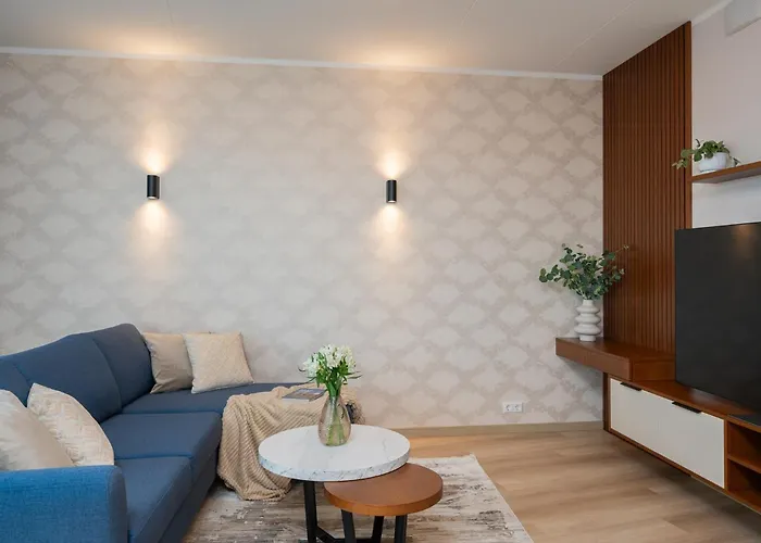 شقة Aatrium Kinnisvara Riia Str 22 80 M2 With 2- Bedrooms And 45 M2 Terrace