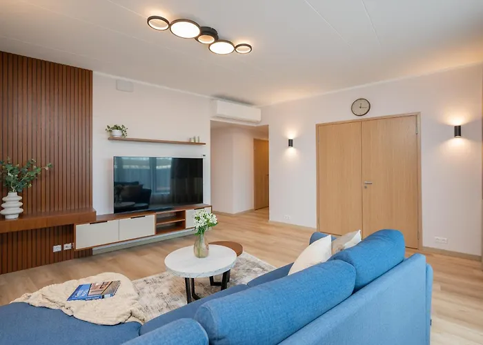 شقة Aatrium Kinnisvara Riia Str 22 80 M2 With 2- Bedrooms And 45 M2 Terrace تارتو