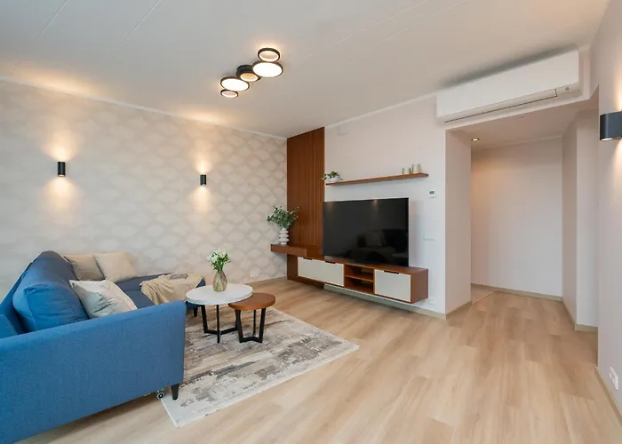 شقة Aatrium Kinnisvara Riia Str 22 80 M2 With 2- Bedrooms And 45 M2 Terrace تارتو