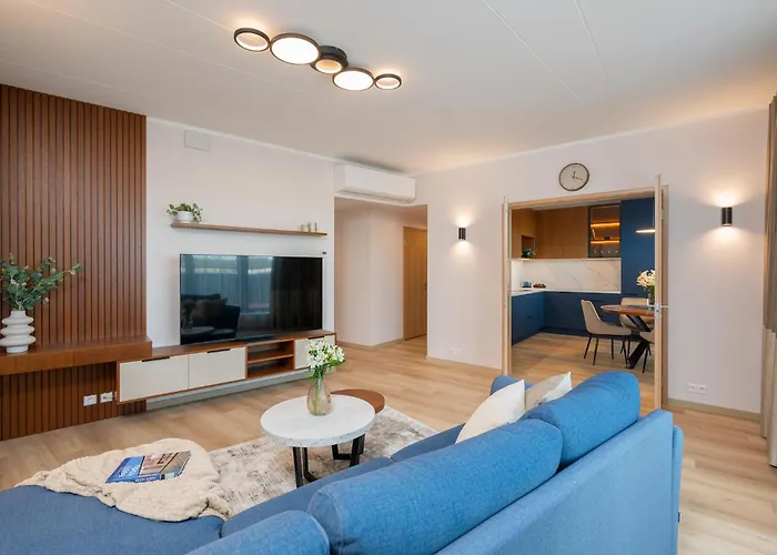 شقة Aatrium Kinnisvara Riia Str 22 80 M2 With 2- Bedrooms And 45 M2 Terrace