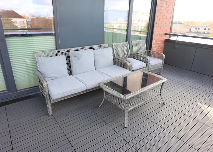 شقة Aatrium Kinnisvara Riia Str 22 80 M2 With 2- Bedrooms And 45 M2 Terrace *