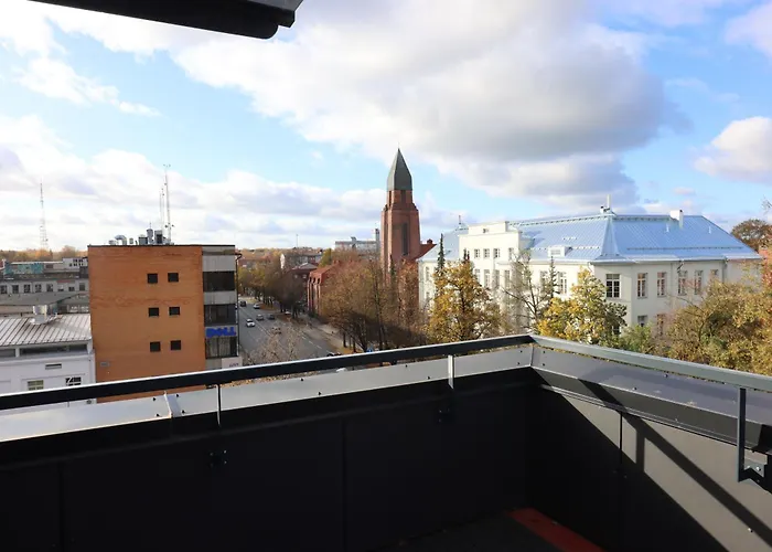 شقة Aatrium Kinnisvara Riia Str 22 80 M2 With 2- Bedrooms And 45 M2 Terrace تارتو